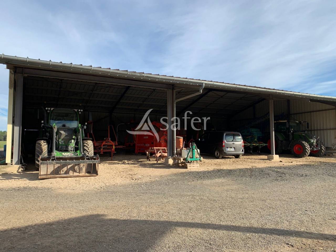 Graan exploitatie Koop Loir-et-Cher