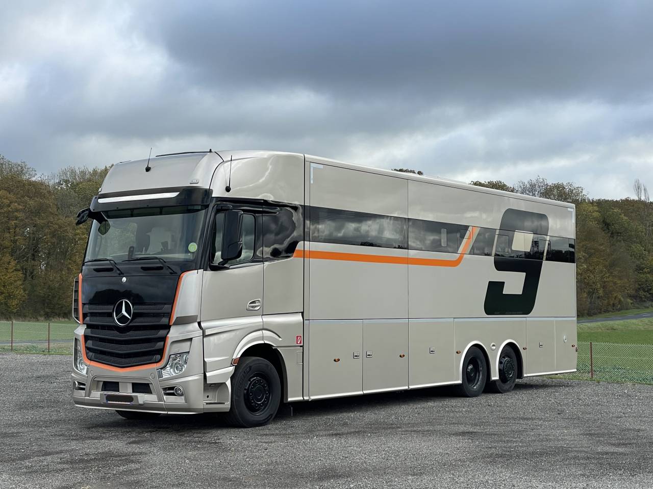 Zware paardenvrachtwagen (groot rijbewijs) Ketterer MERCEDES 2013 Tweedehands