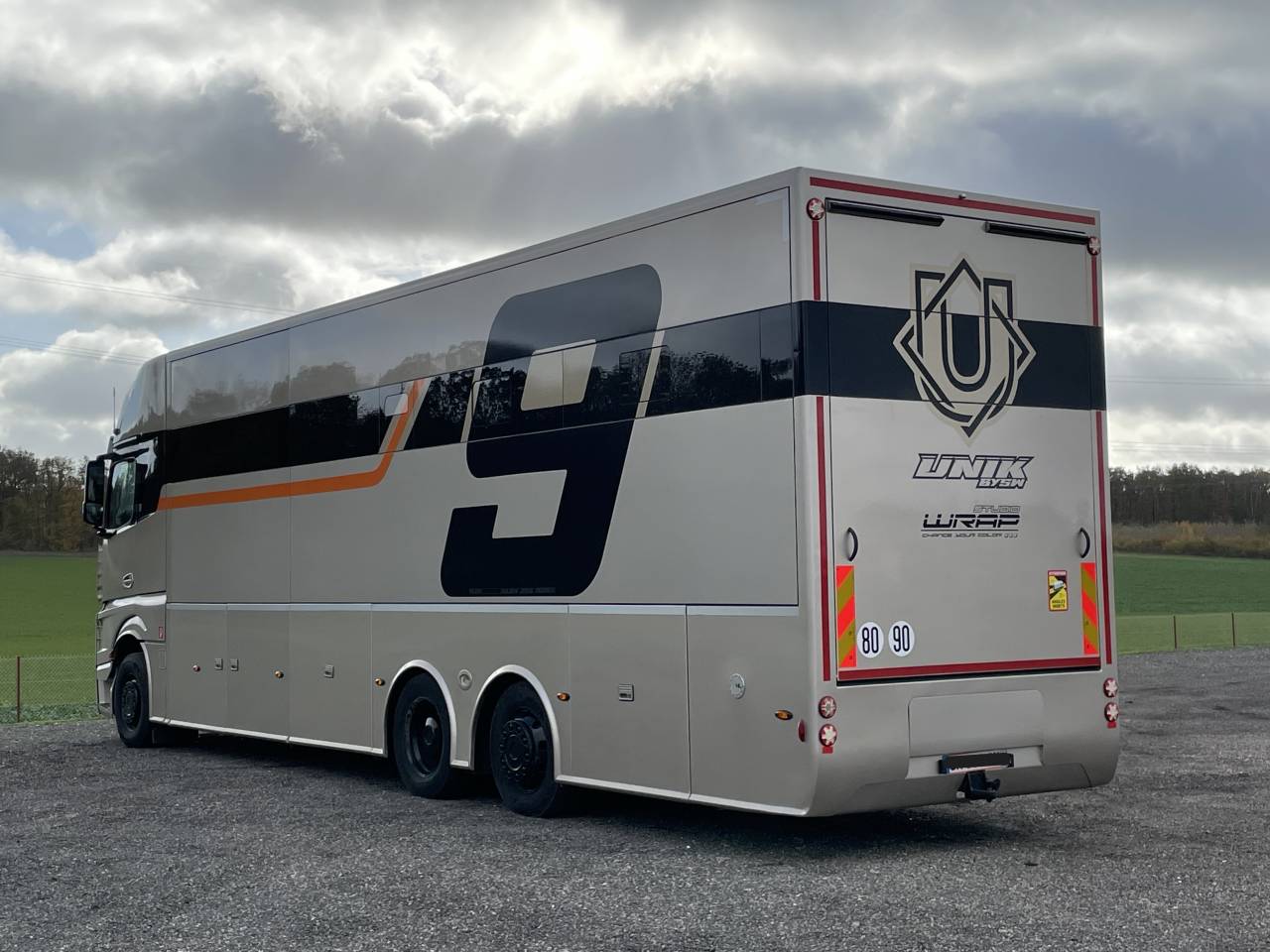 Zware paardenvrachtwagen (groot rijbewijs) Ketterer MERCEDES 2013 Tweedehands