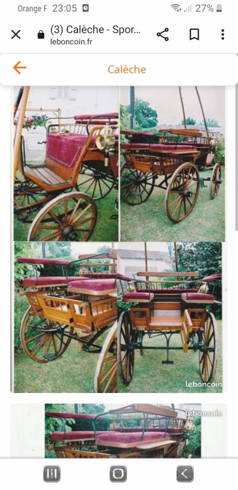 Rijtuigen - Break  Bernois Suisse 1880 