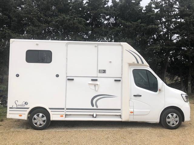 Kleine paardenvrachtwagen (B rijbewijs) Trans Box Svelto 3 2020 Tweedehands