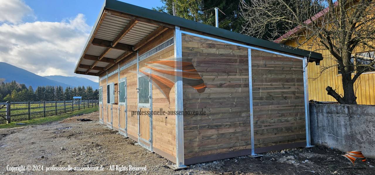 Buitenstallen, Paardenstallen, Paardenbox, Stallenbouw