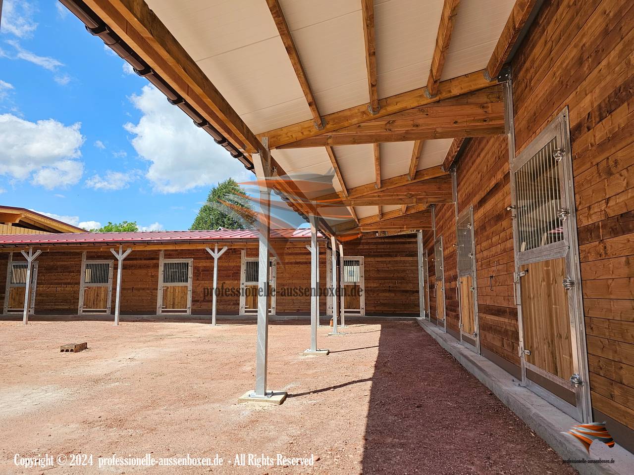 Buitenstallen, Paardenstallen, Paardenbox, Stallenbouw