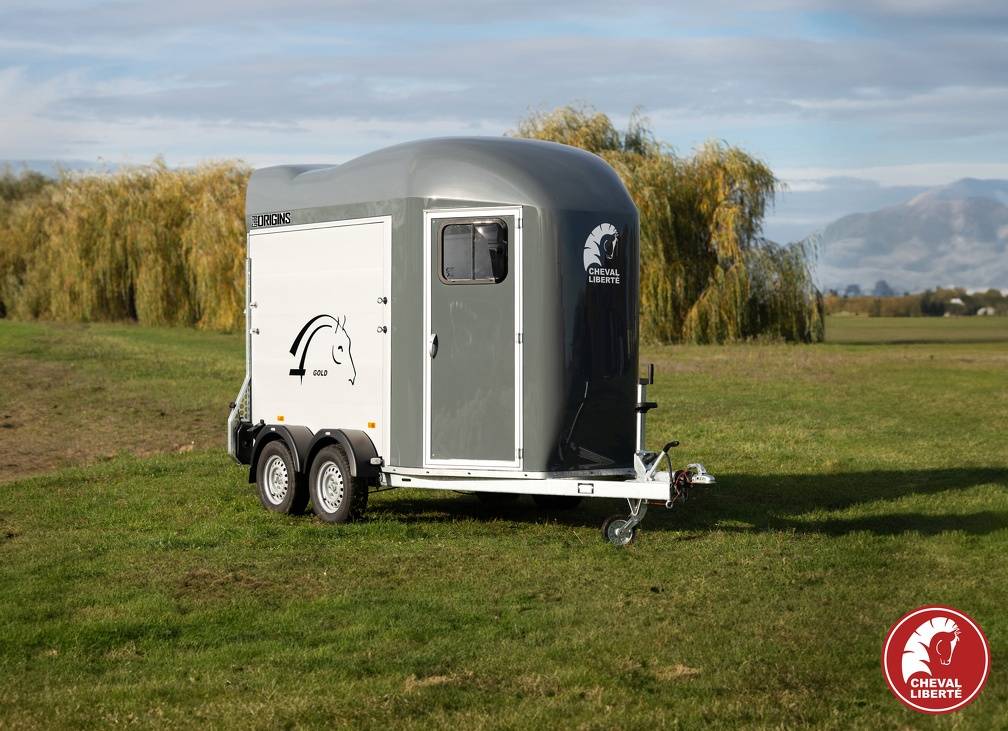 Paardentrailers Cheval Liberté GOLD ORIGINS ALULINE AVEC SELLERIE 2 Paarden 2025 Nieuw