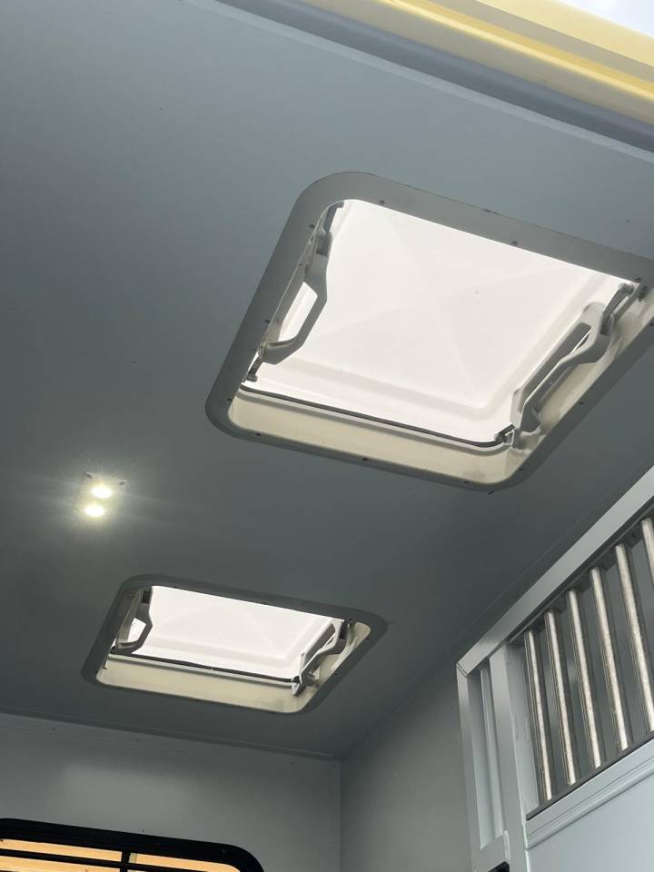 Kleine paardenvrachtwagen (B rijbewijs) Theault PROTEO STALLE 5 PLACES 2017 Tweedehands