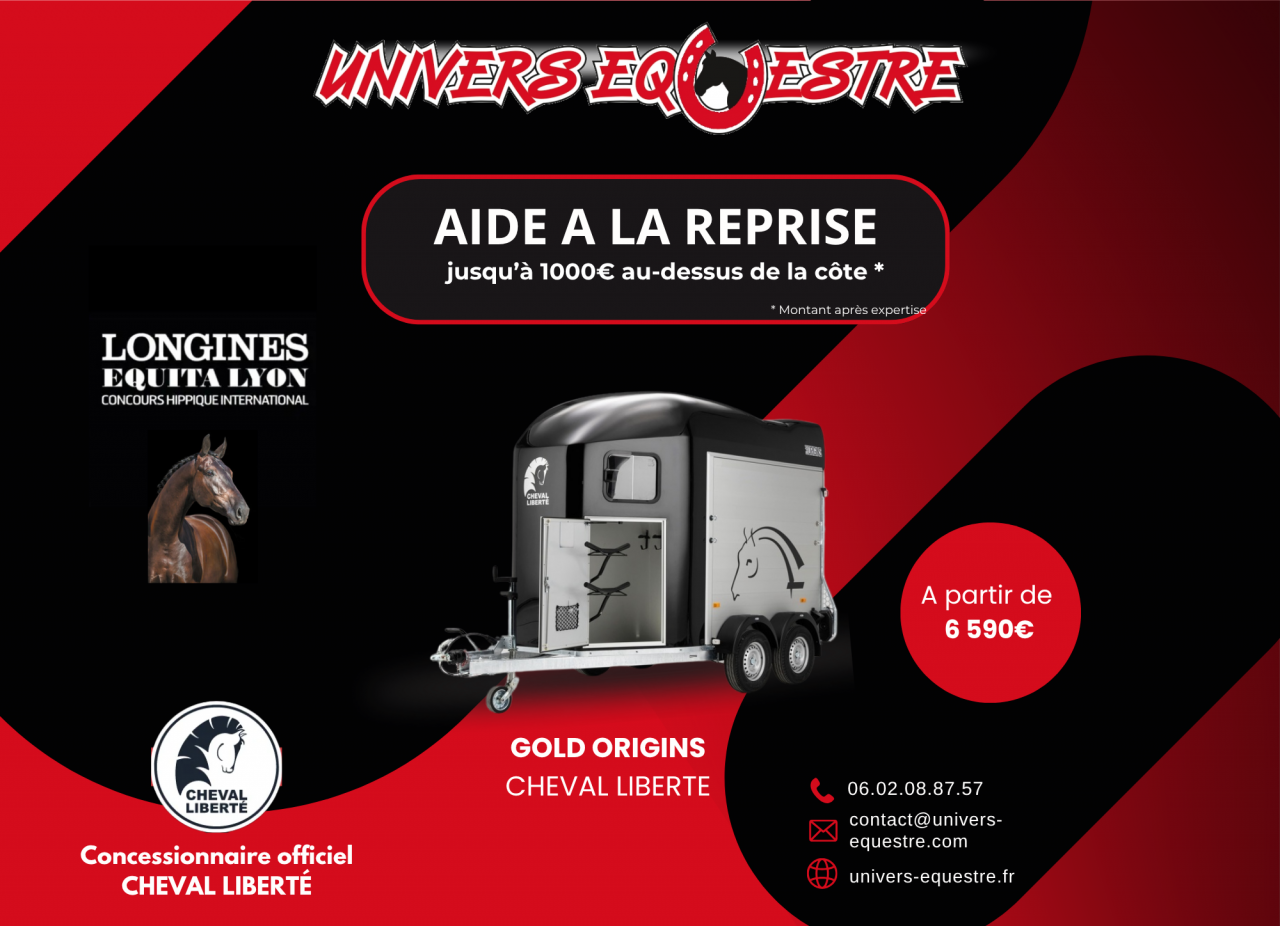 Paardentrailers Cheval Liberté ORIGINS 2 Paarden 2025 Nieuw