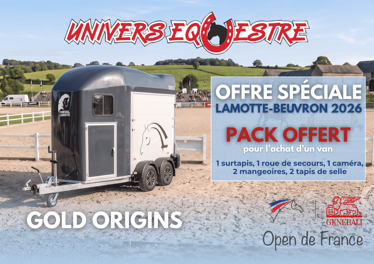 Paardentrailers Cheval Libert&eacute; ORIGINS 2 Paarden 2026 Nieuw