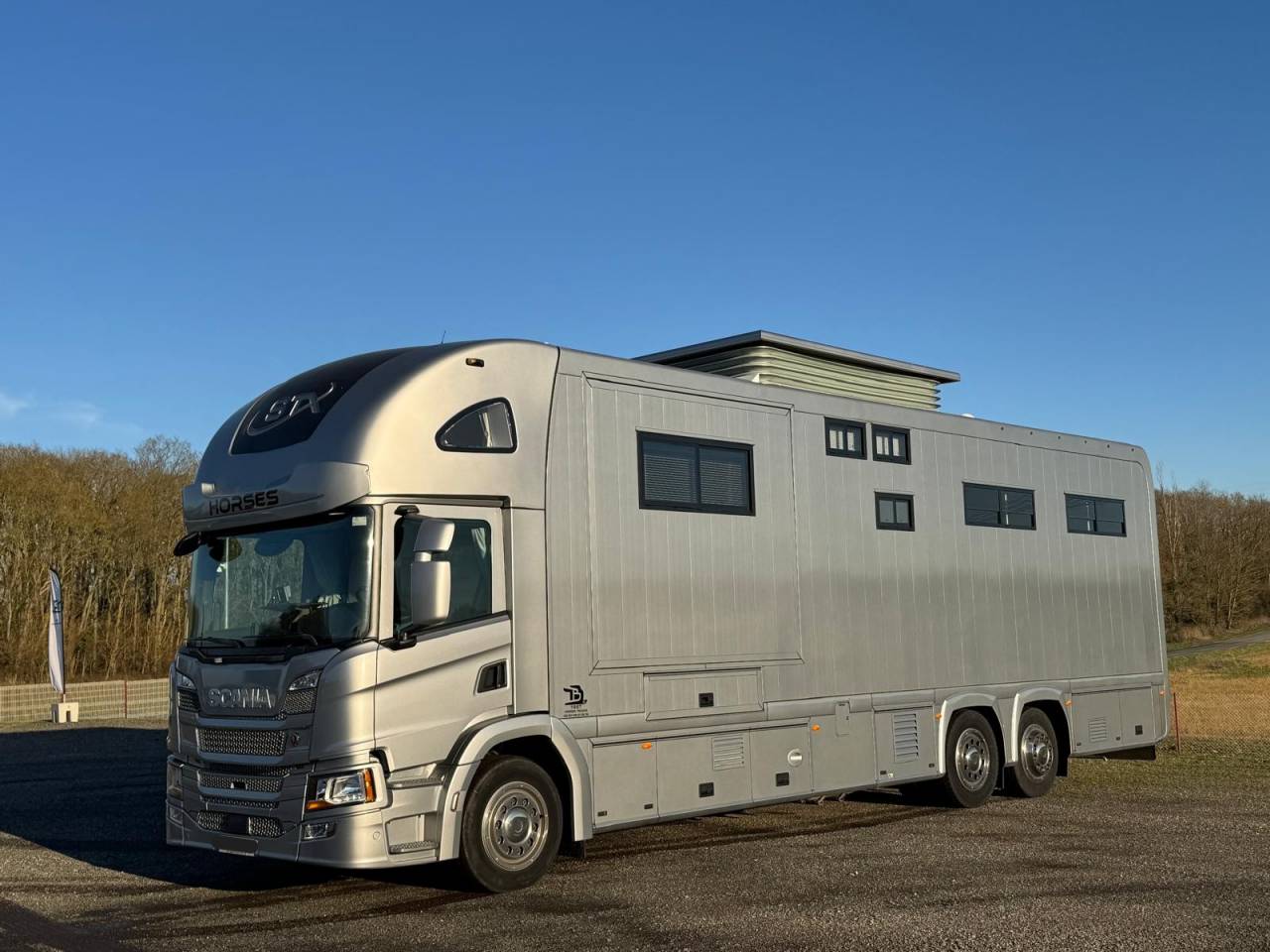 Zware paardenvrachtwagen (groot rijbewijs) Scania STX 2019 Tweedehands
