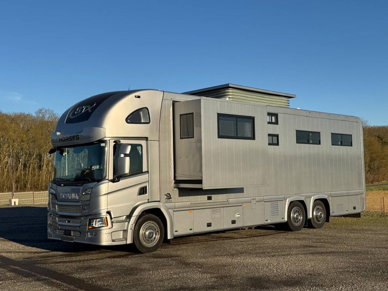 Zware paardenvrachtwagen (groot rijbewijs) Scania STX 2019 Tweedehands