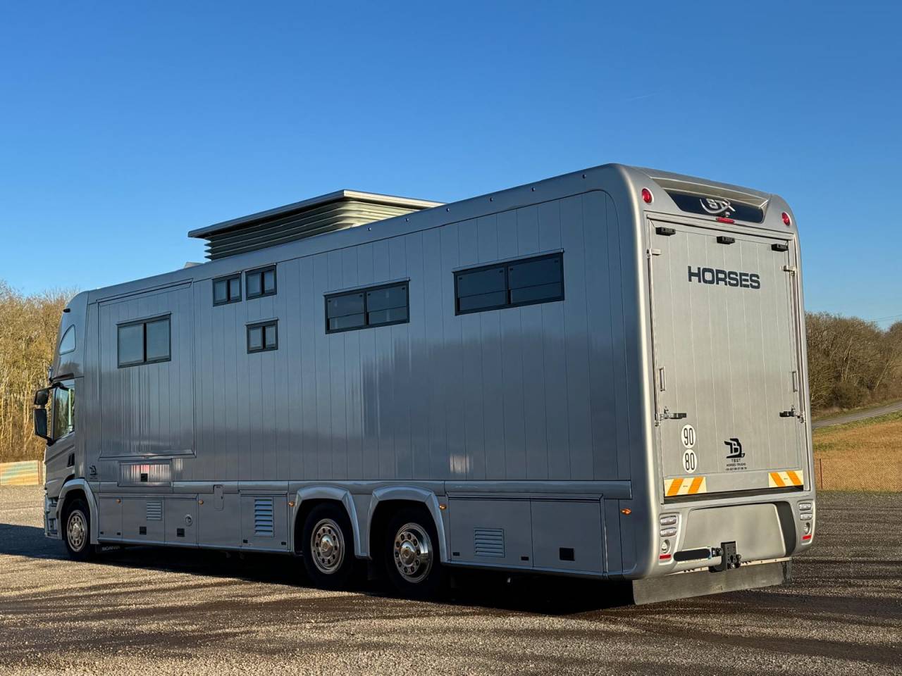 Zware paardenvrachtwagen (groot rijbewijs) Scania STX 2019 Tweedehands