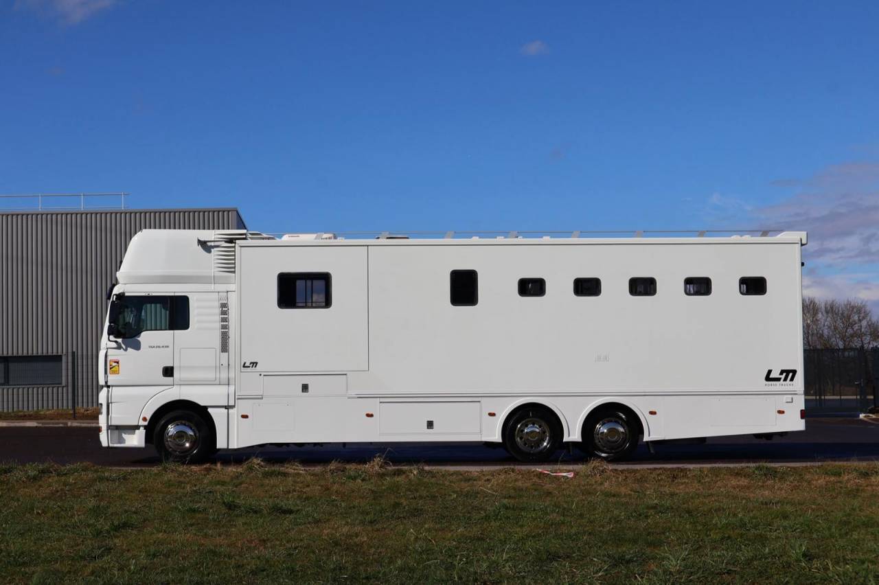 Zware paardenvrachtwagen (groot rijbewijs) Andere merken MAN TGA 26.430 JL POP OUT 2007 Tweedehands