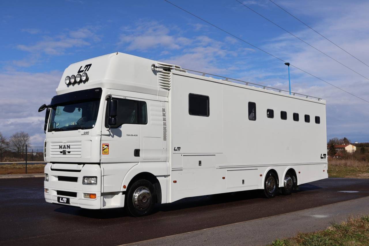 Zware paardenvrachtwagen (groot rijbewijs) Andere merken MAN TGA 26.430 JL POP OUT 2007 Tweedehands