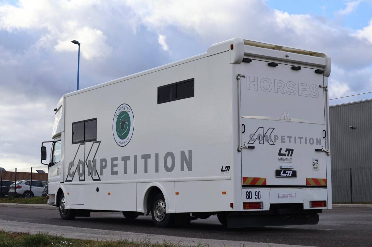 Zware paardenvrachtwagen (groot rijbewijs) Andere merken AK ATEGO 4 CHEVAUX 8.180 2014 Tweedehands