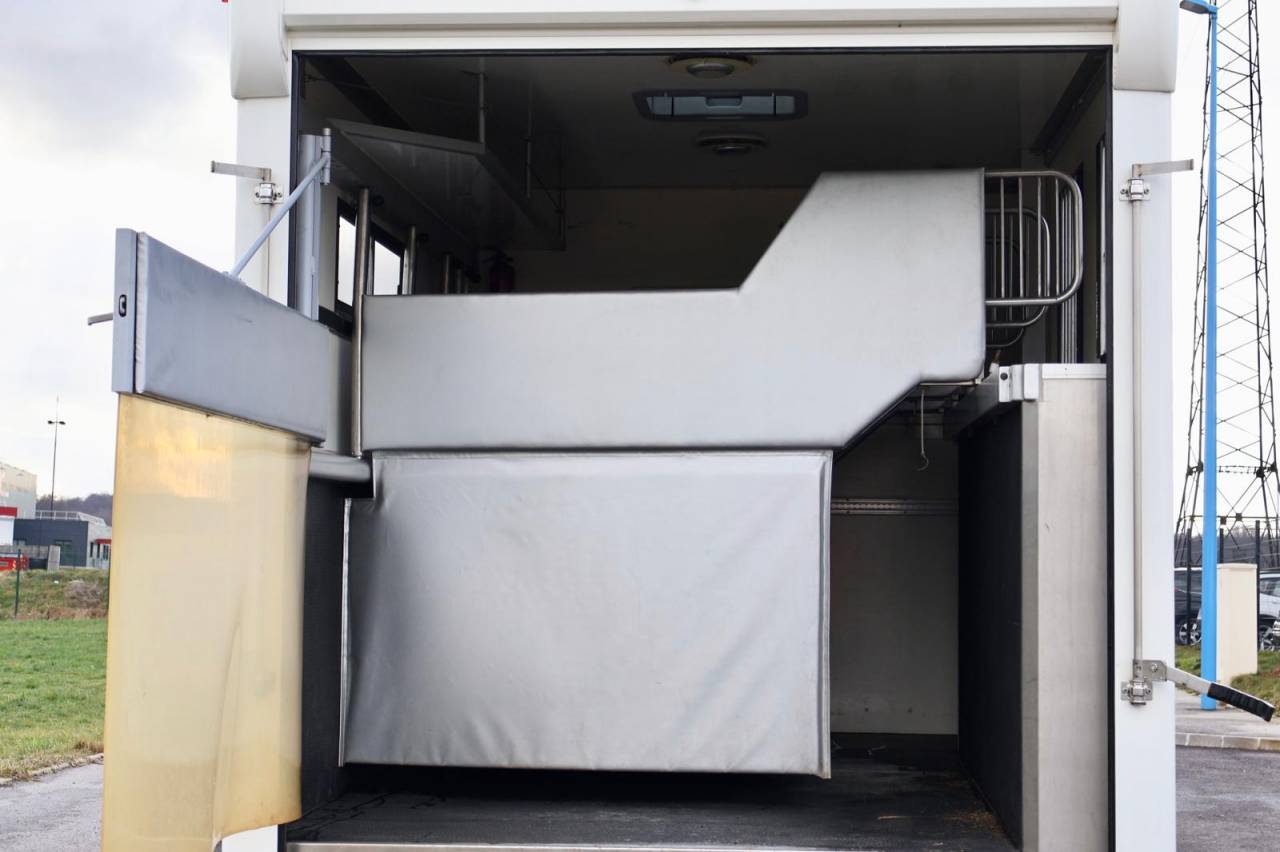 Zware paardenvrachtwagen (groot rijbewijs) Andere merken AK ATEGO 4 CHEVAUX 8.180 2014 Tweedehands