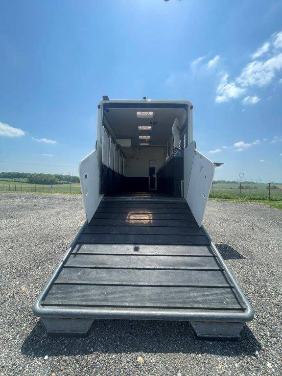 Zware paardenvrachtwagen (groot rijbewijs) Scania Donguy 2001 Tweedehands