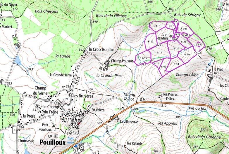 Landbouw bedrijf Koop Sa&ocirc;ne-et-Loire