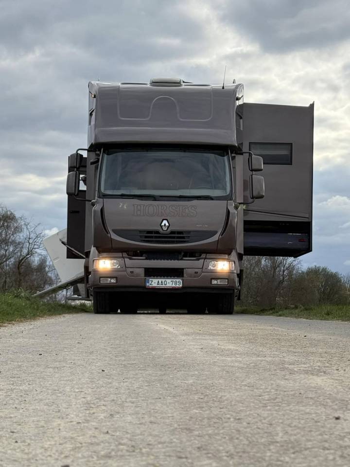 Zware paardenvrachtwagen (groot rijbewijs) Renault midlum 300 cv 2013 Tweedehands