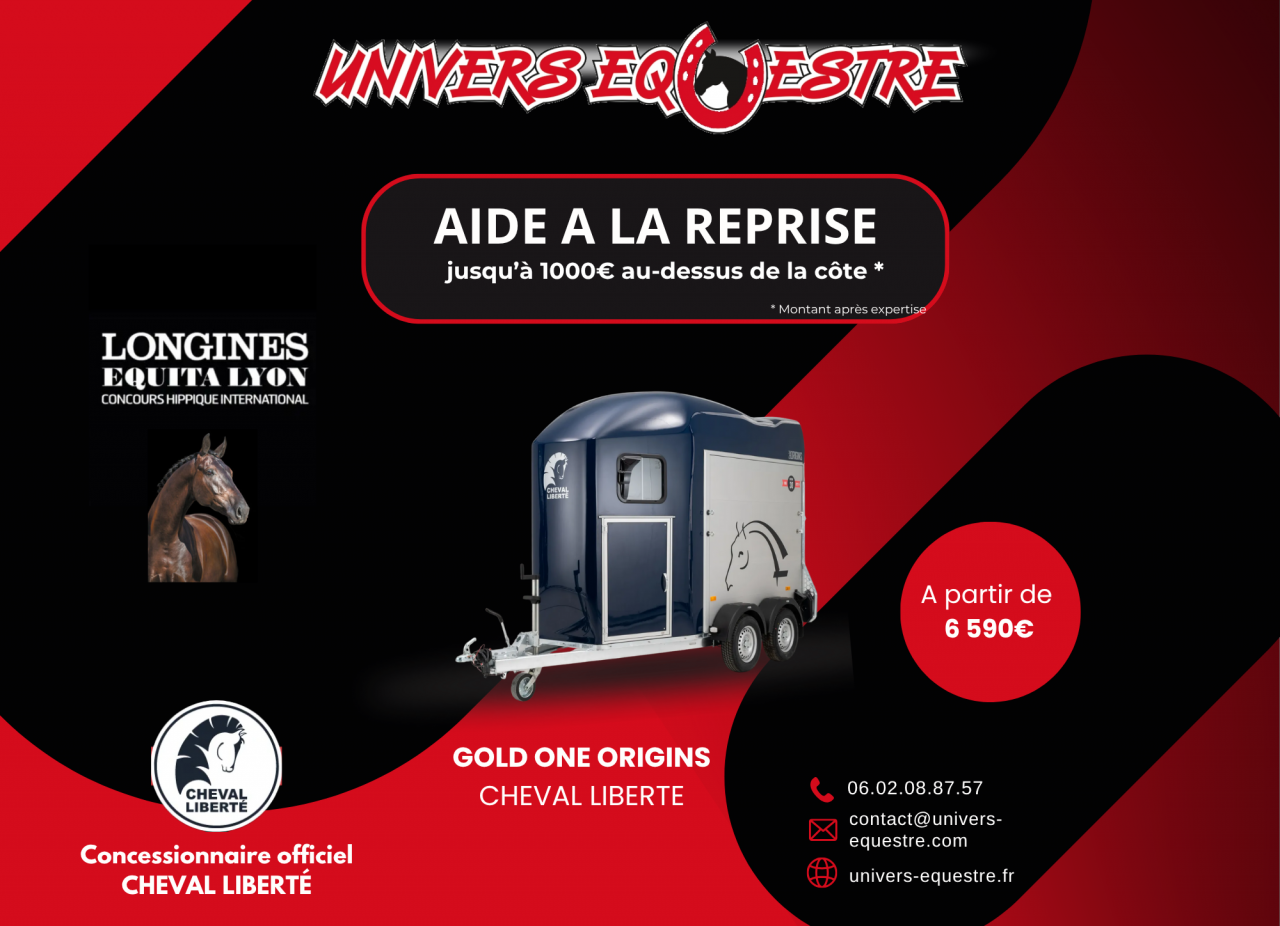 Paardentrailers Cheval Liberté GOLD ONE ORIGINS 1,5 Paard 2025 Nieuw