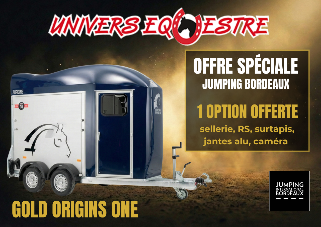 Paardentrailers Cheval Libert&eacute; GOLD ONE ORIGINS 1,5 Paard 2026 Nieuw