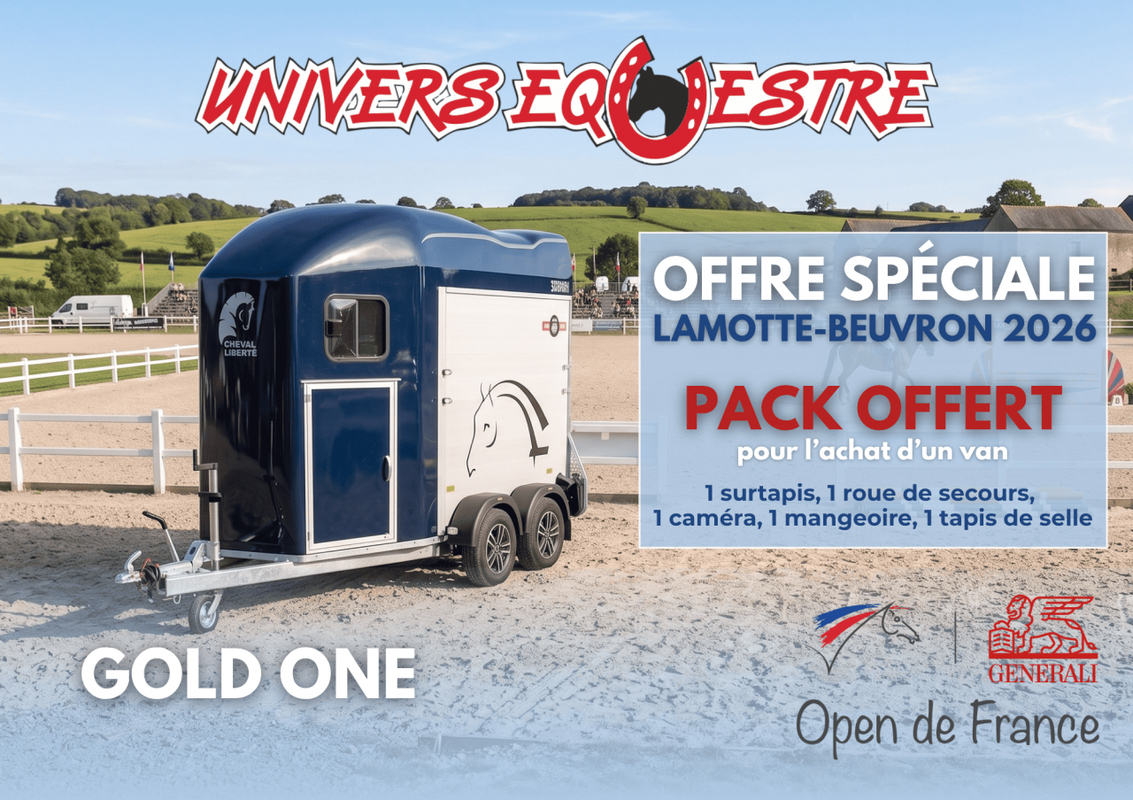Paardentrailers Cheval Libert&eacute; GOLD ONE ORIGINS 1,5 Paard 2026 Nieuw