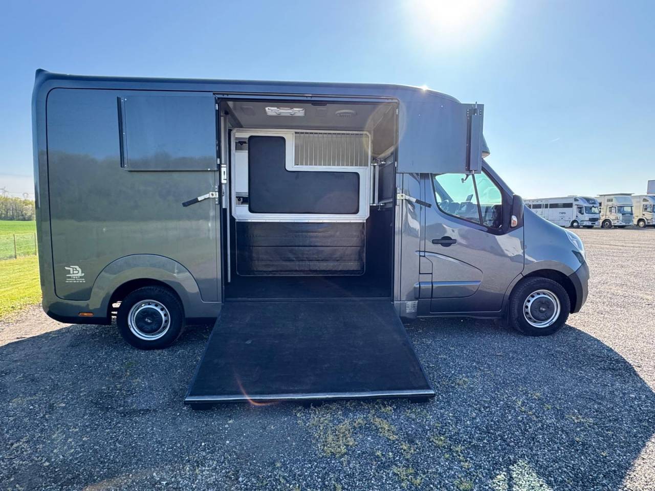 Kleine paardenvrachtwagen (B rijbewijs) AKX Renault 2021 Tweedehands