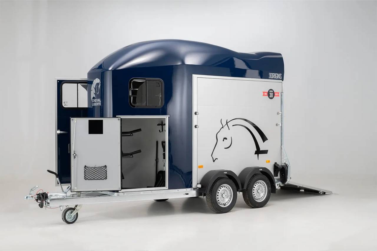 Paardentrailers Cheval Liberté GOLD ONE ORIGINS AVEC SELLERIE 1,5 Paard 2025 Nieuw