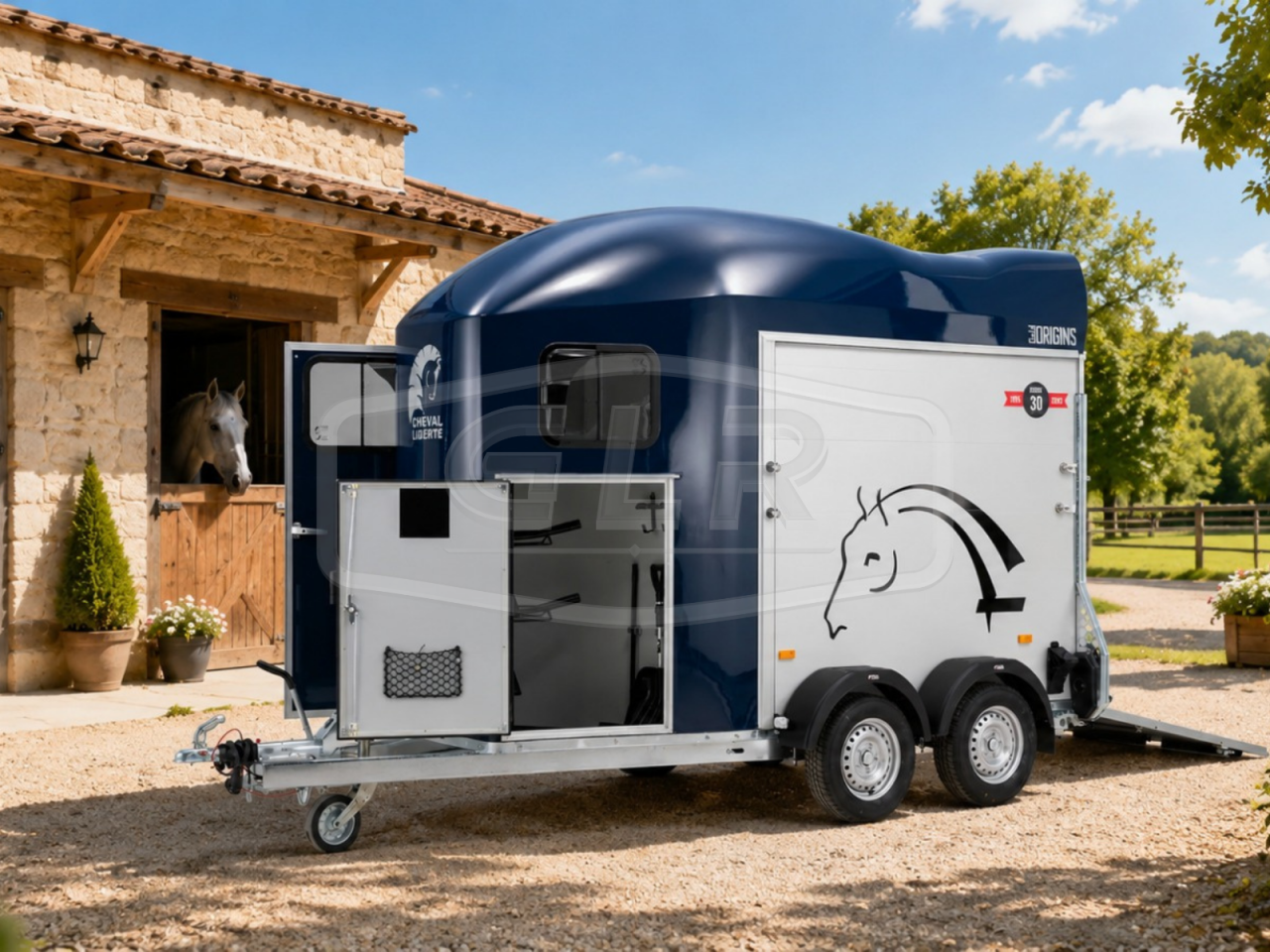 Paardentrailers Cheval Libert&eacute; GOLD ONE ORIGINS AVEC SELLERIE 1,5 Paard 2026 Nieuw