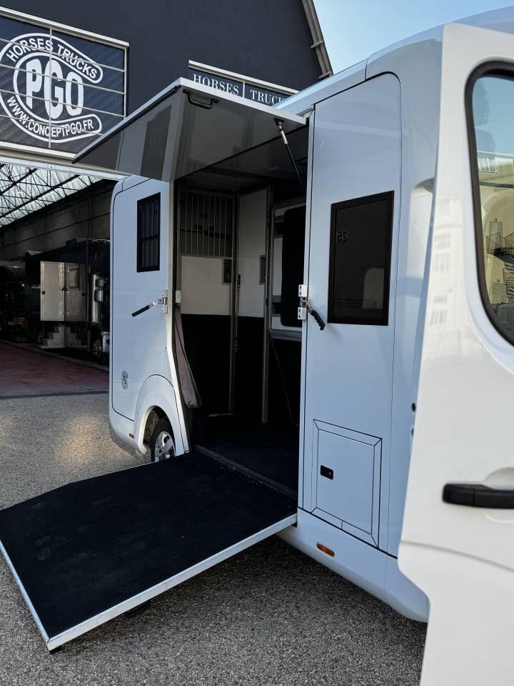 Kleine paardenvrachtwagen (B rijbewijs) AKX AKX 5 places  2023 Tweedehands