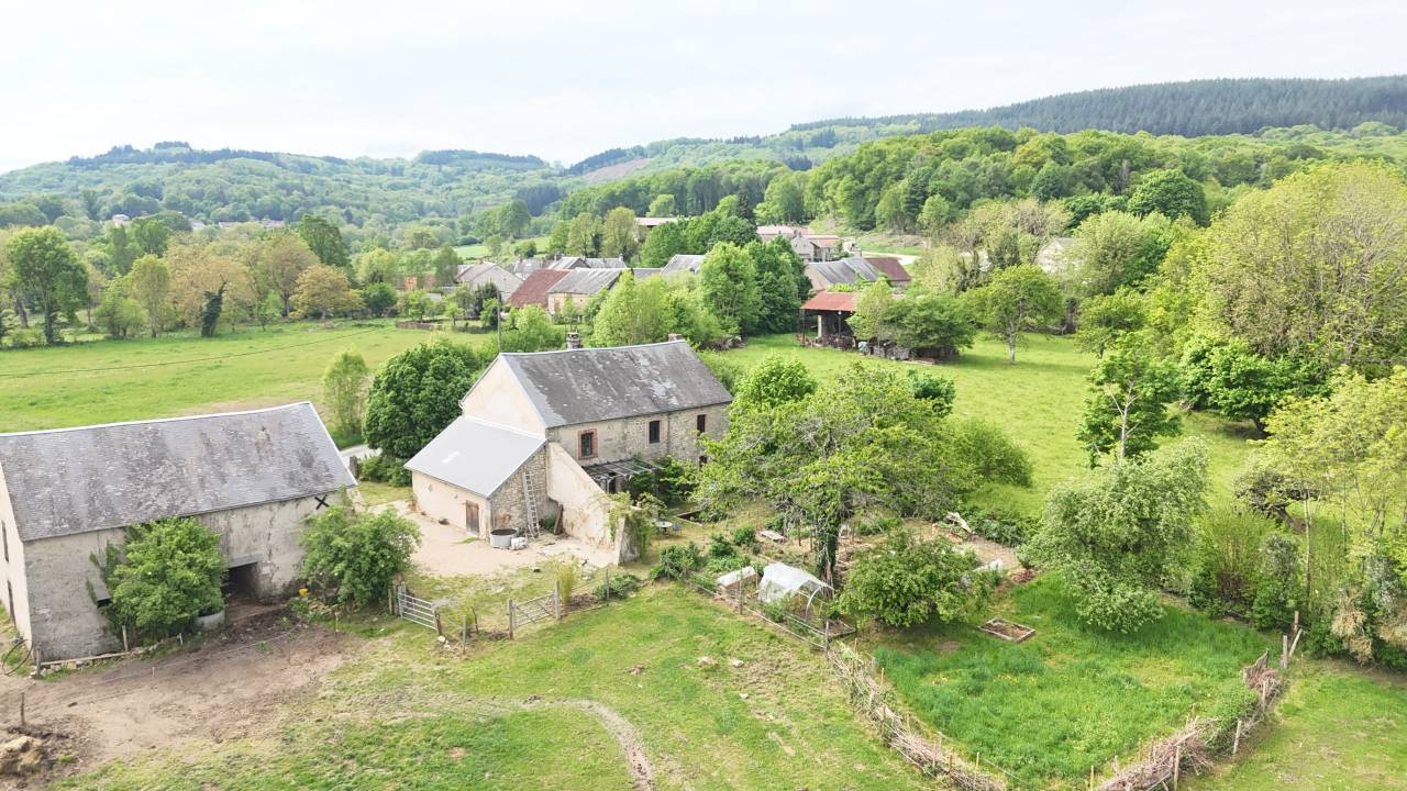 Plattelands huis Koop Creuse