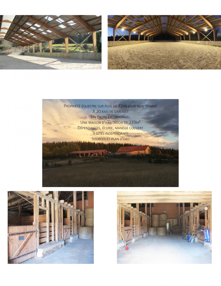 Mooi hippisch vastgoed Koop Haute-Vienne