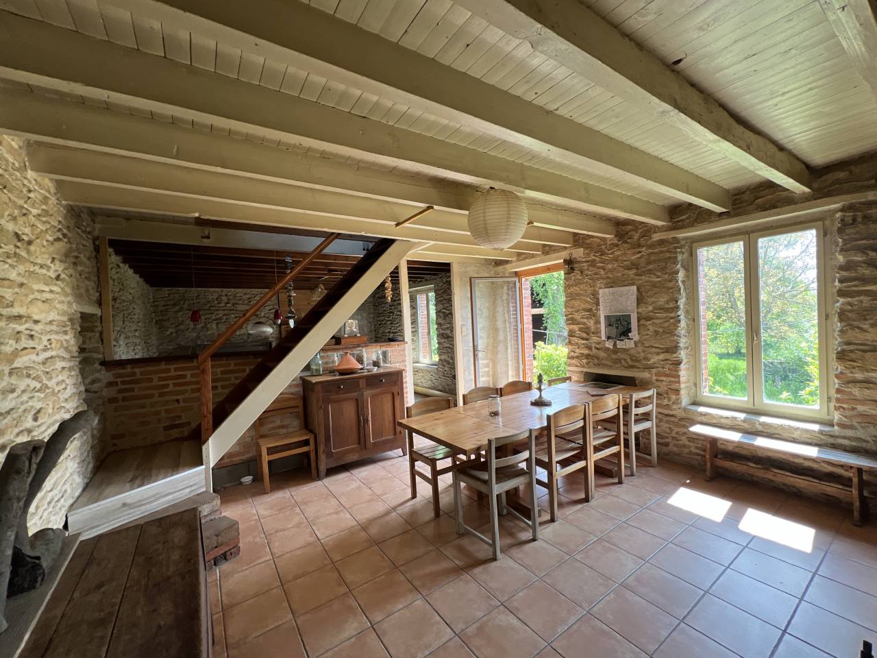 Plattelands huis Koop Creuse