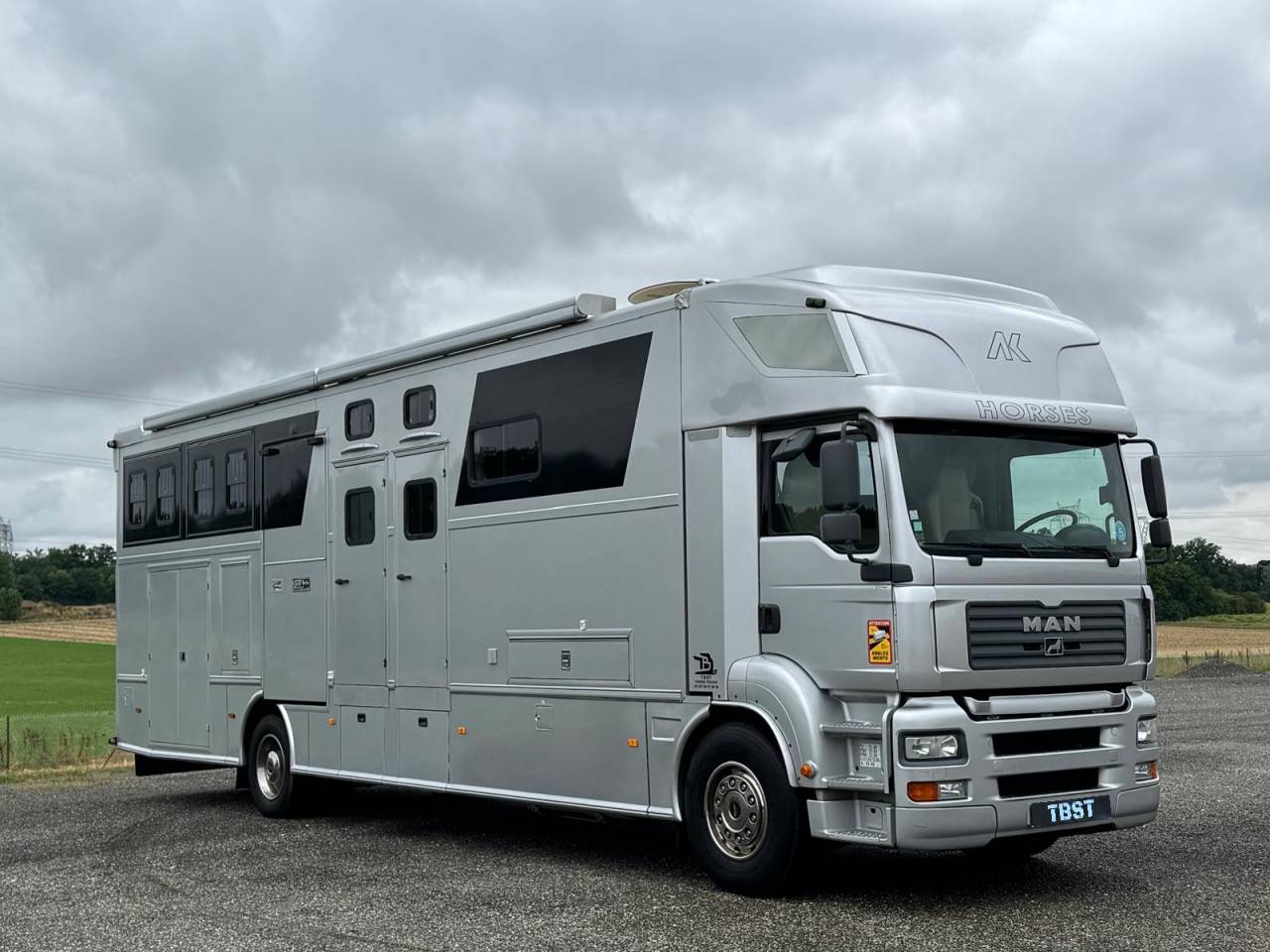 Zware paardenvrachtwagen (groot rijbewijs) Man AK 2007 Tweedehands