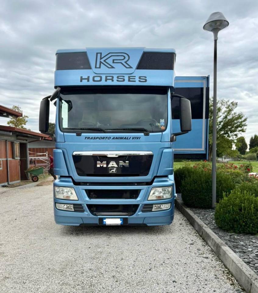 Zware paardenvrachtwagen (groot rijbewijs) Krismar pop et push out 2012 Tweedehands