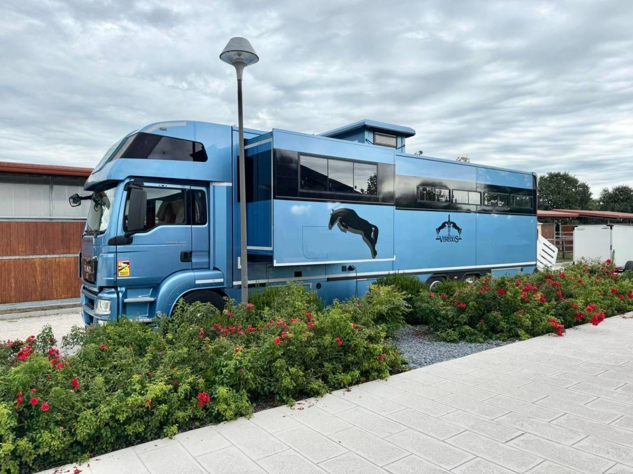 Zware paardenvrachtwagen (groot rijbewijs) Krismar pop et push out 2012 Tweedehands