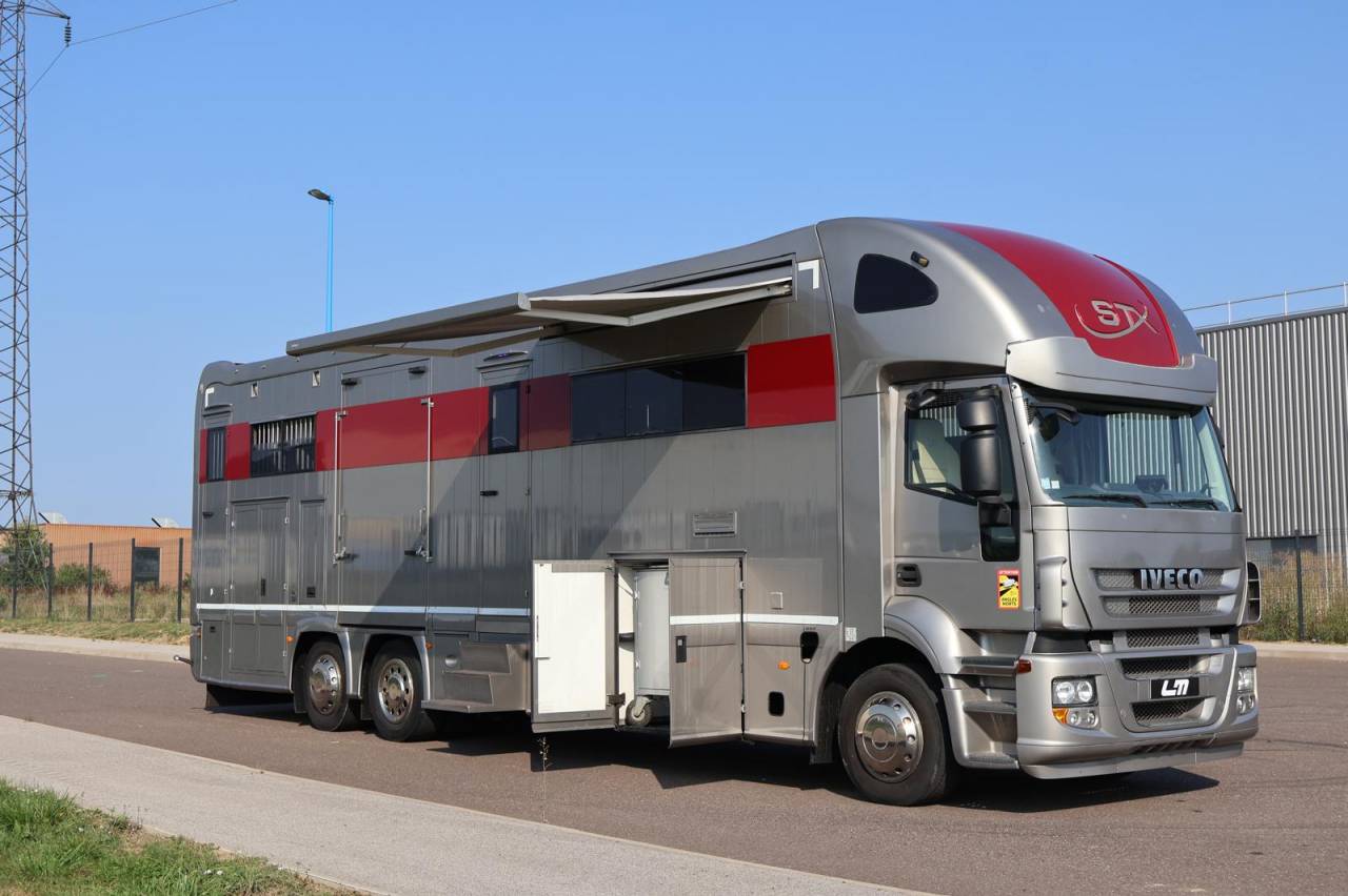 Zware paardenvrachtwagen (groot rijbewijs) STX IVECO 26.360 2011 Tweedehands