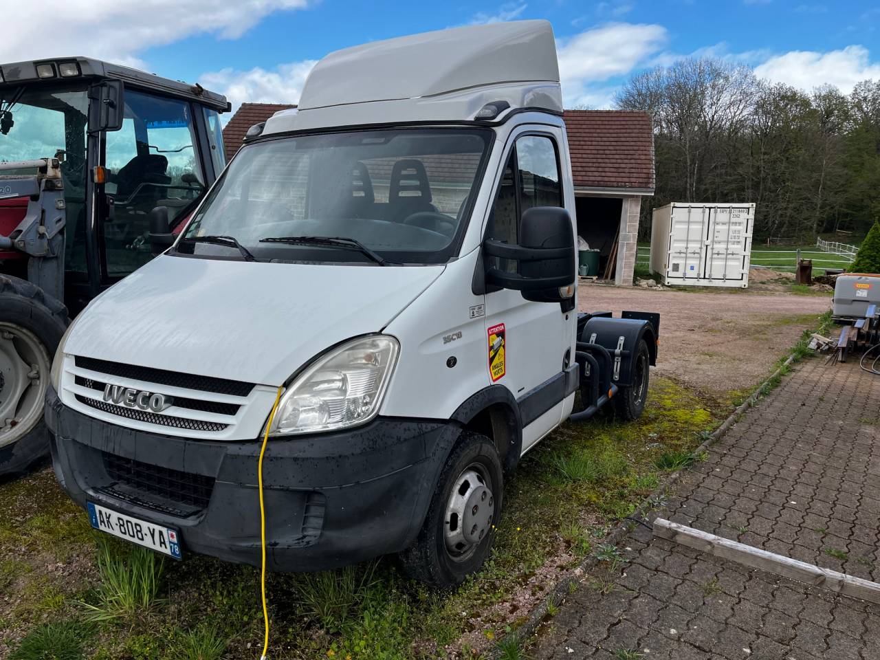 Kleine paardenvrachtwagen (B rijbewijs) Iveco IVECO 35C18 / Semi Remorque VOW 2010 Tweedehands