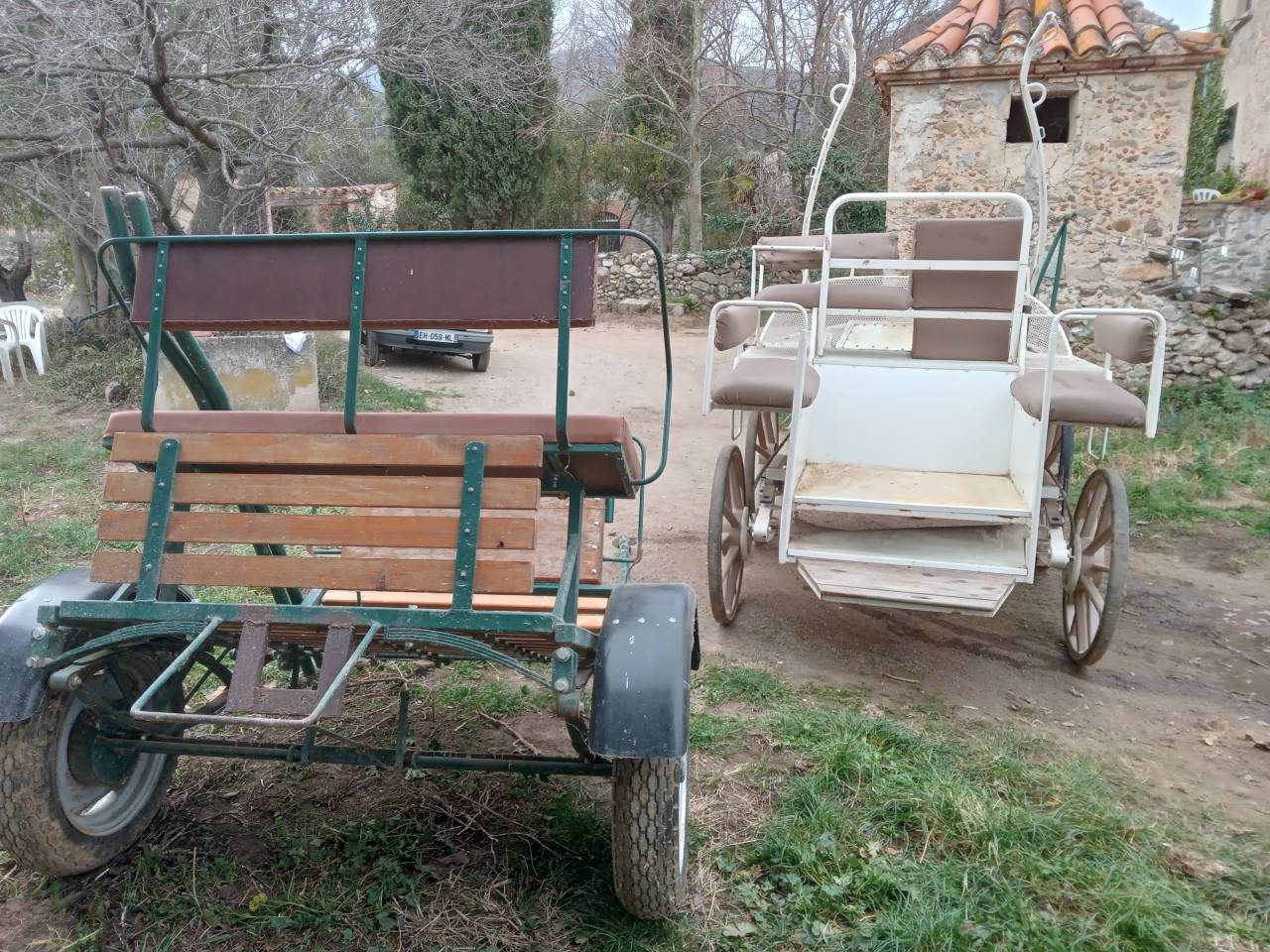 Rijtuigen - Hippomobile utilitaire - Ander merk -  