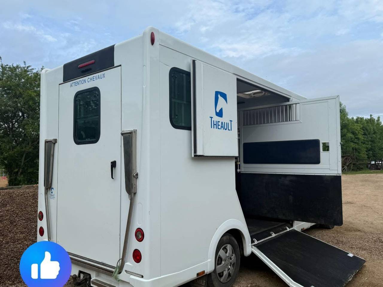 Kleine paardenvrachtwagen (B rijbewijs) Renault  2017 Tweedehands