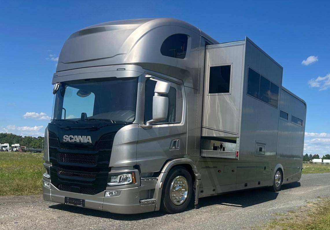 Zware paardenvrachtwagen (groot rijbewijs) Scania SCANIA 320 INterhorse 2025 Nieuw