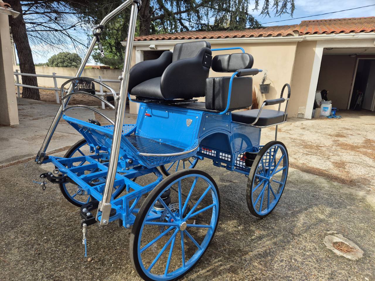 Rijtuigen - Marathon vrijetijd  EQUITECH XL 