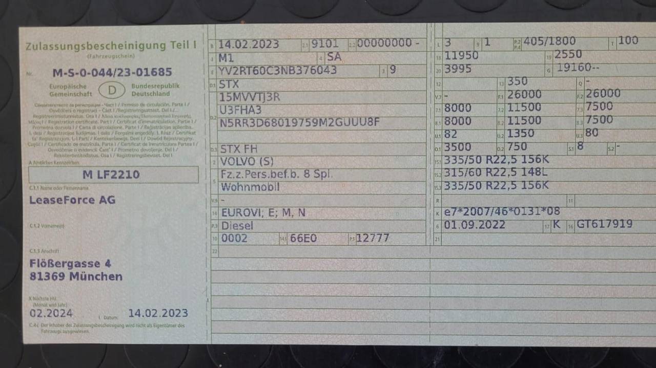 Zware paardenvrachtwagen (groot rijbewijs) Volvo Volvo FH13 540 2023 Tweedehands