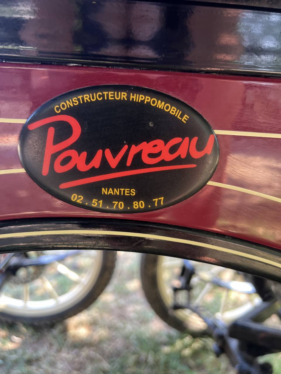 Rijtuigen - Marathon vrijetijd Pouvreau Dresseuse 1 grand poney 