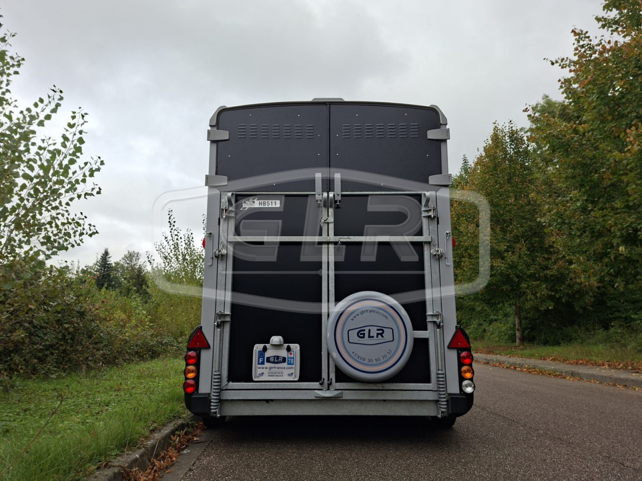 Paardentrailers Ifor Williams HB 511 PONT PORTE 2 Paarden 2025 Nieuw