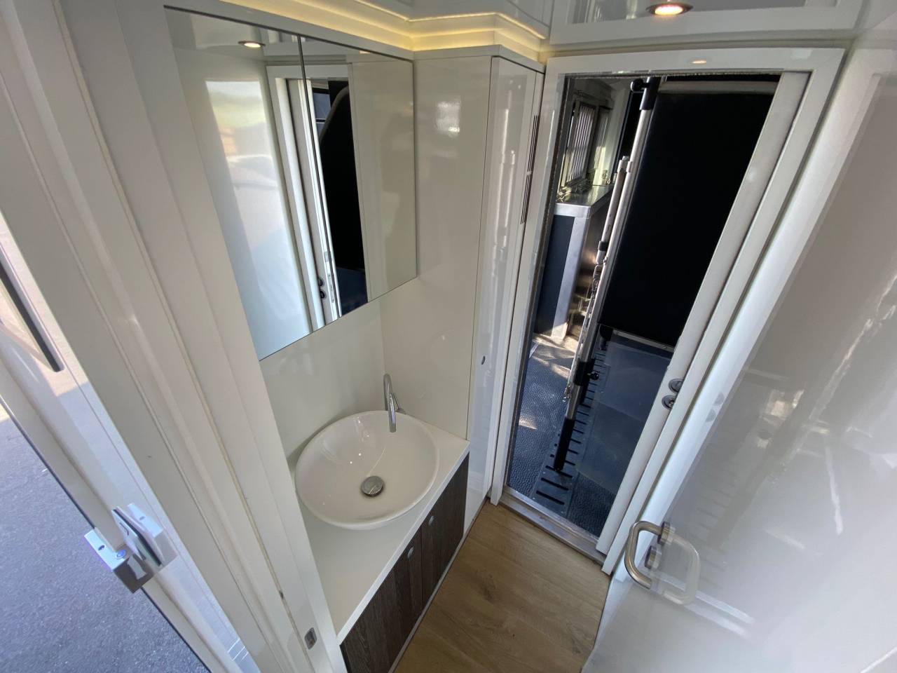 Zware paardenvrachtwagen (groot rijbewijs) Scania P 410 2017 Tweedehands