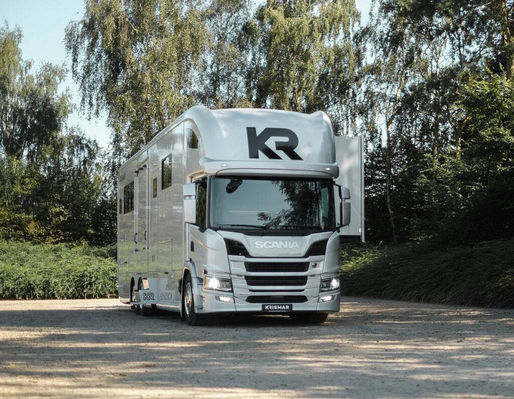 Zware paardenvrachtwagen (groot rijbewijs) Krismar Scania P420 2025 Nieuw