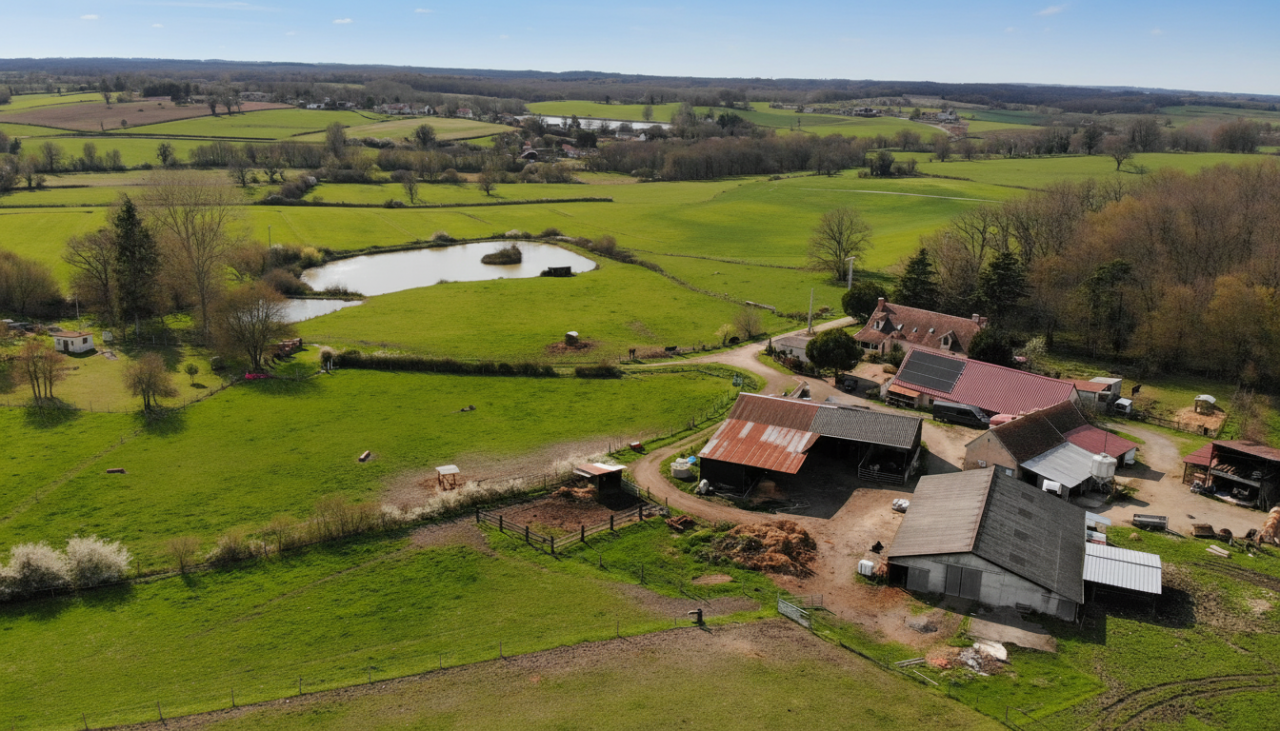 Paarden boerderij Koop Cher