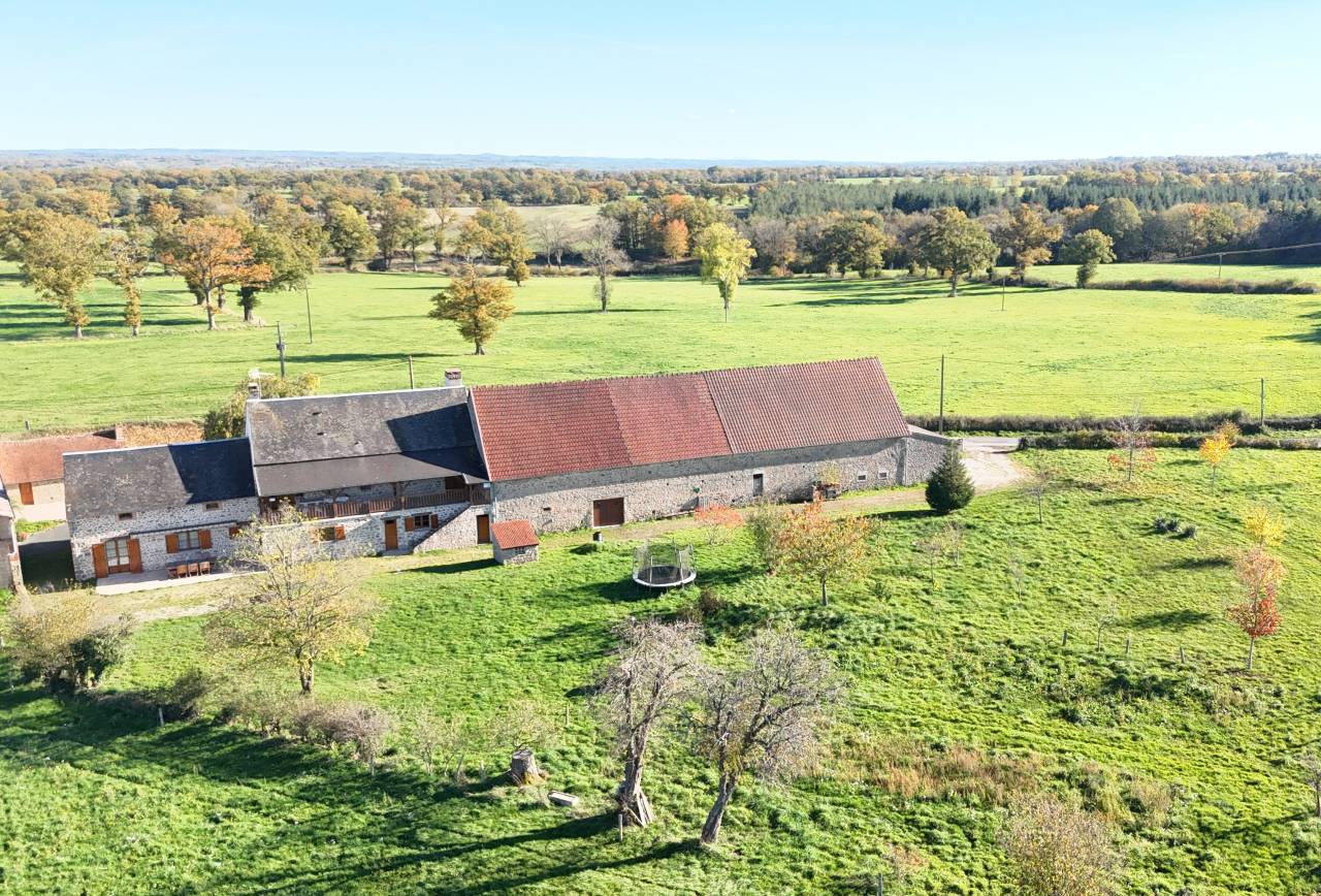 Plattelands huis Koop Creuse