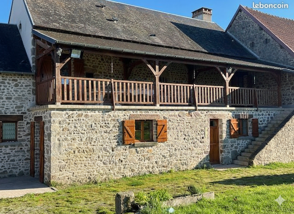 Plattelands huis Koop Creuse