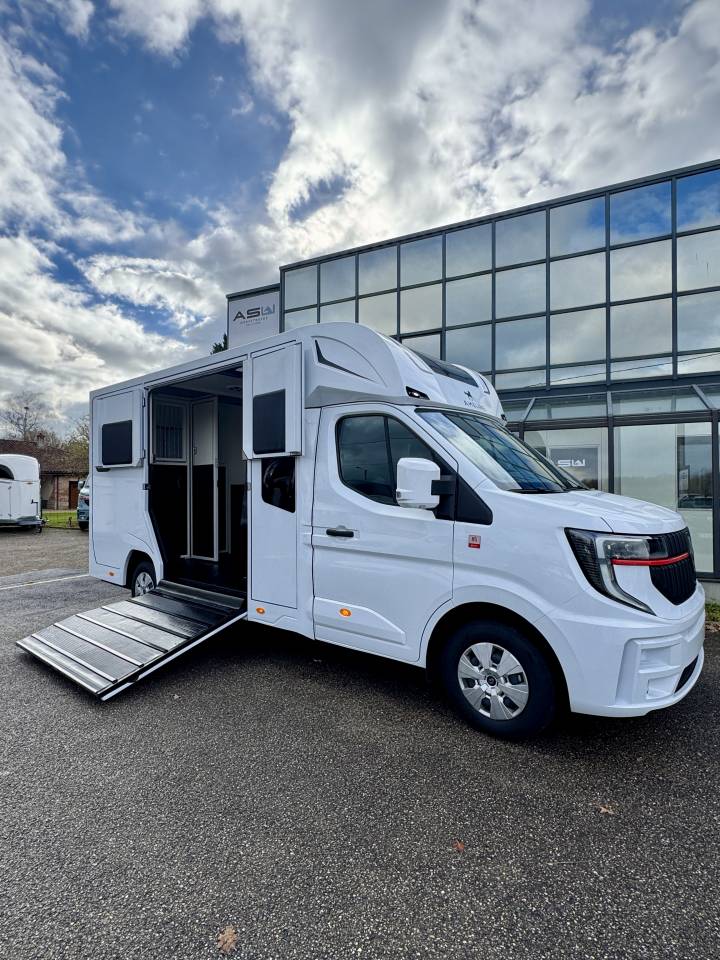 Kleine paardenvrachtwagen (B rijbewijs) Ameline Renault Master 2025 Nieuw