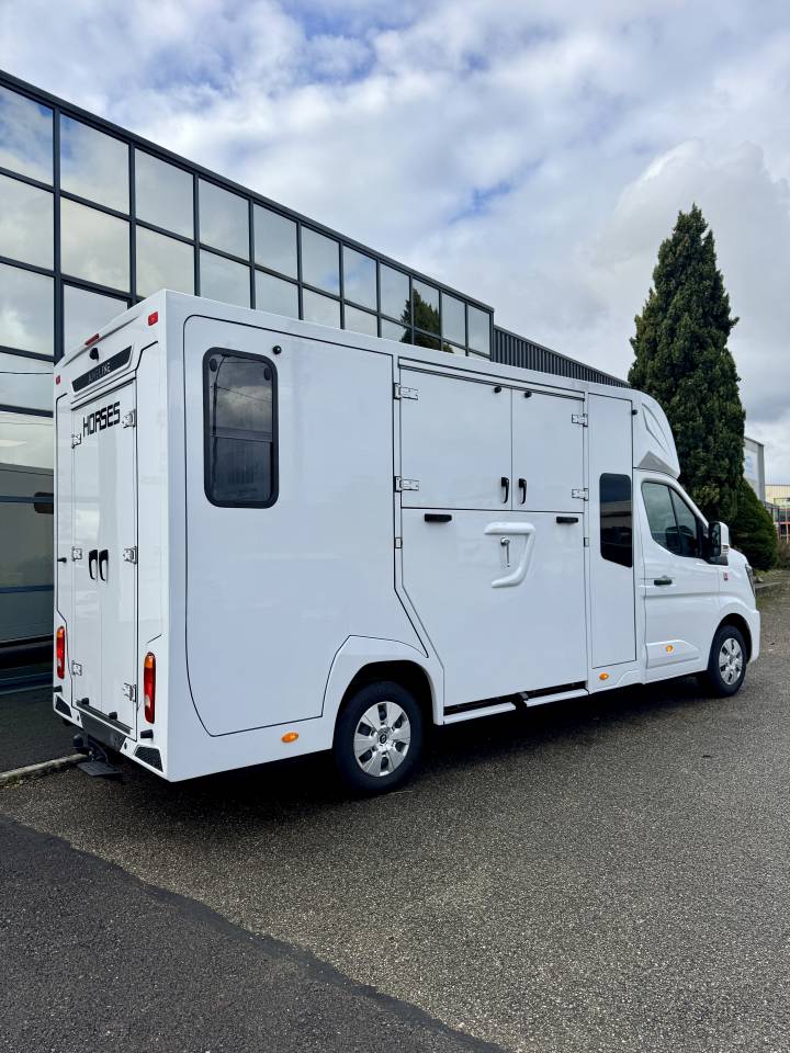 Kleine paardenvrachtwagen (B rijbewijs) Ameline Renault Master 2025 Nieuw